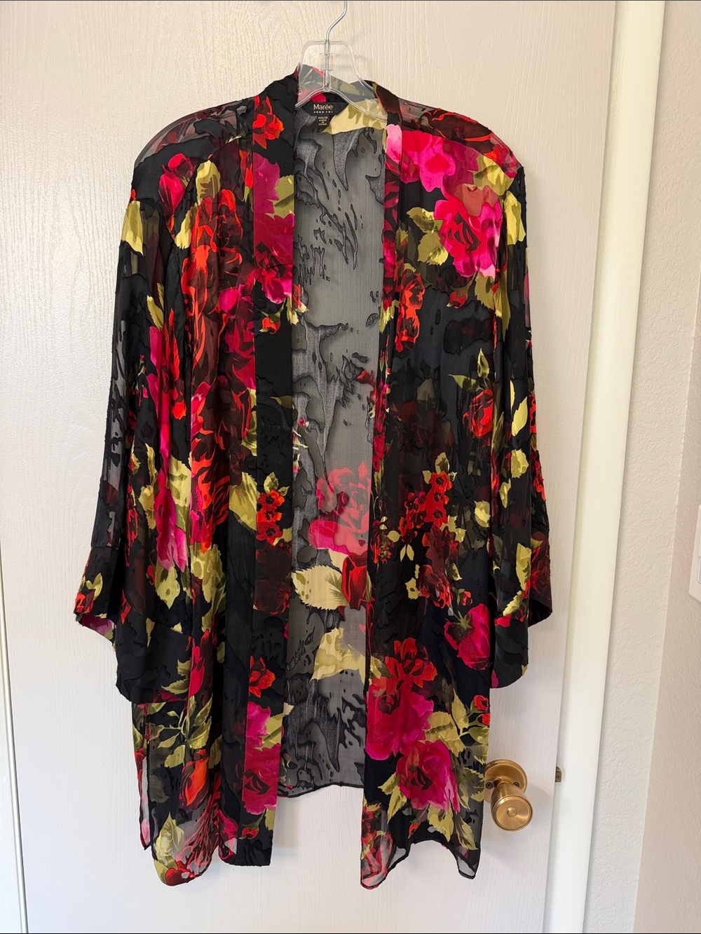 Sheer kimono